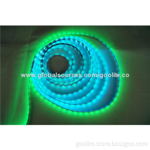 5V 60 LEDs/M 60 pixels programmable WS2812B RGB strip Individually addressable Magic Color